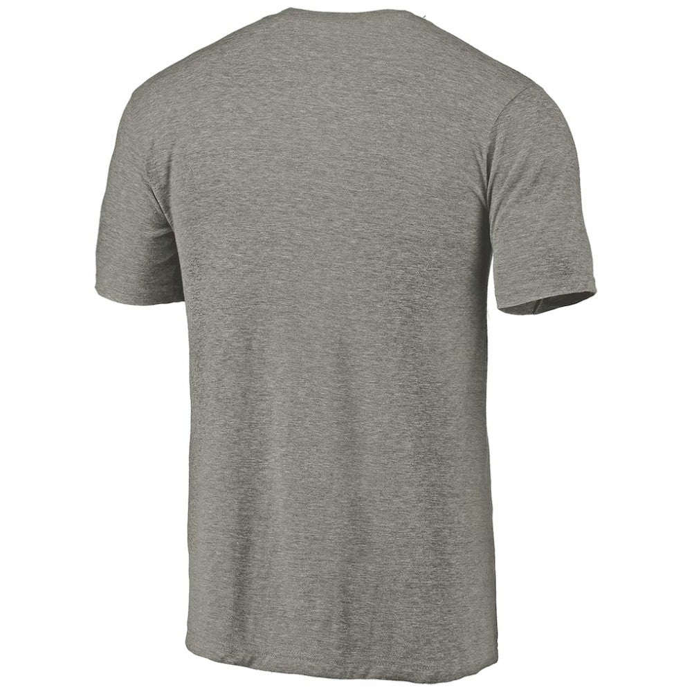 Colorado Avalanche Distressed Team Logo Tri-Blend T-Shirt - Ash T-shirts