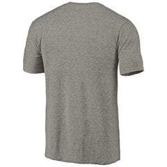 Colorado Avalanche Distressed Team Logo Tri-Blend T-Shirt - Ash T-shirts