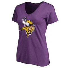 Minnesota Vikings Women's Primary Team Logo T-Shirt - Purple for sale