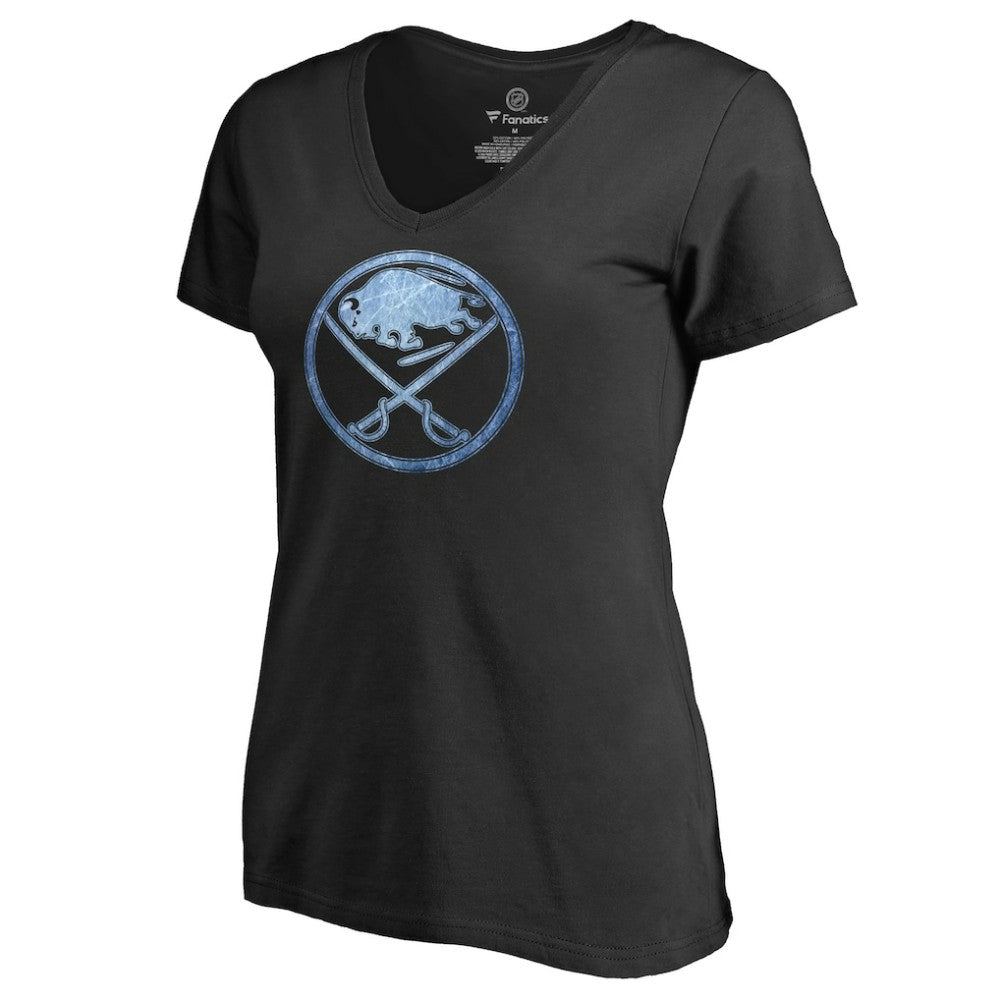 Buffalo Sabres Women's Pond Hockey T-Shirt - Black T-shirts