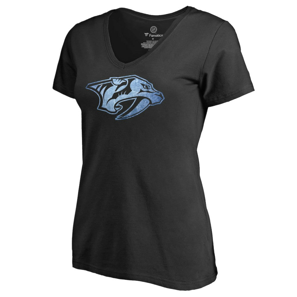 Nashville Predators Women's Pond Hockey T-Shirt - Black T-shirts