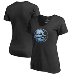 New York Islanders Women's Pond Hockey T-Shirt - Black T-shirts