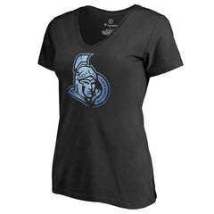 Ottawa Senators Women's Pond Hockey T-Shirt - Black T-shirts