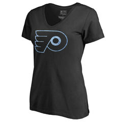 Philadelphia Flyers Women's Pond Hockey T-Shirt - Black T-shirts