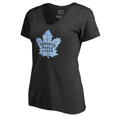 Toronto Maple Leafs Women's Pond Hockey T-Shirt - Black T-shirts