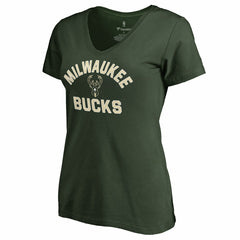 Milwaukee Bucks Women's Overtime T-Shirt - Green sale