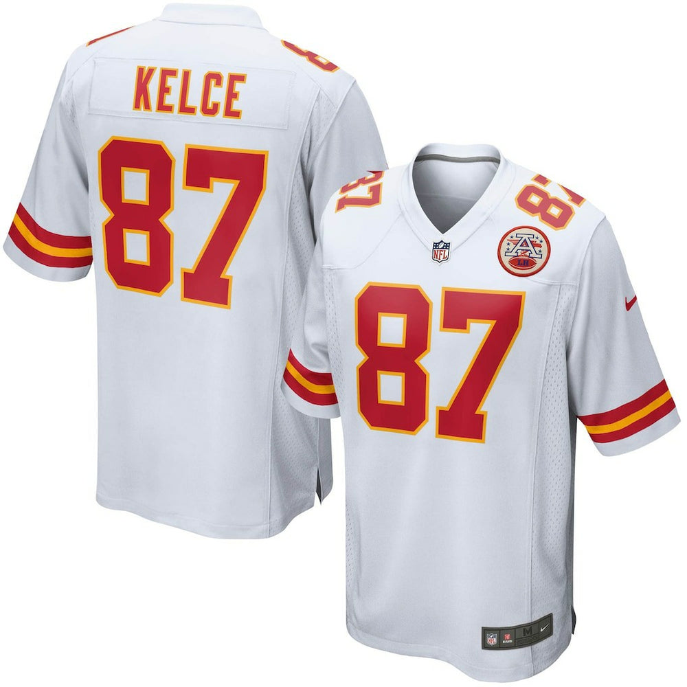 Travis Kelce Kansas City Chiefs Youth Game Jersey - White online