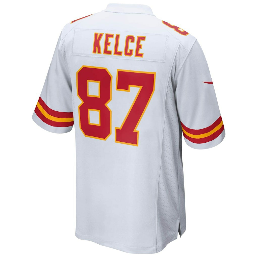 Travis Kelce Kansas City Chiefs Youth Game Jersey - White online