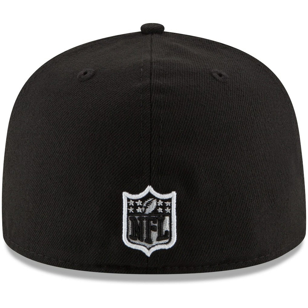Chicago Bears New Era B-Dub 59FIFTY Fitted Hat - Black outlet