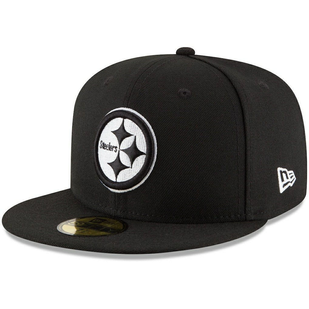 Pittsburgh Steelers New Era B-Dub 59FIFTY Fitted Hat - Black outlet