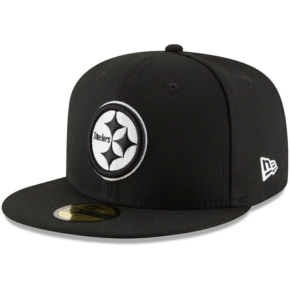 Pittsburgh Steelers New Era B-Dub 59FIFTY Fitted Hat - Black outlet