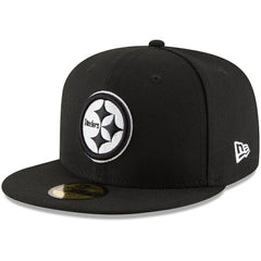 Pittsburgh Steelers New Era B-Dub 59FIFTY Fitted Hat - Black outlet
