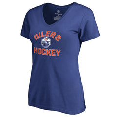 Edmonton Oilers Women's Overtime T-Shirt - Royal T-shirts