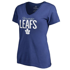 Toronto Maple Leafs Women's Nostalgia T-Shirt - Blue T-shirts