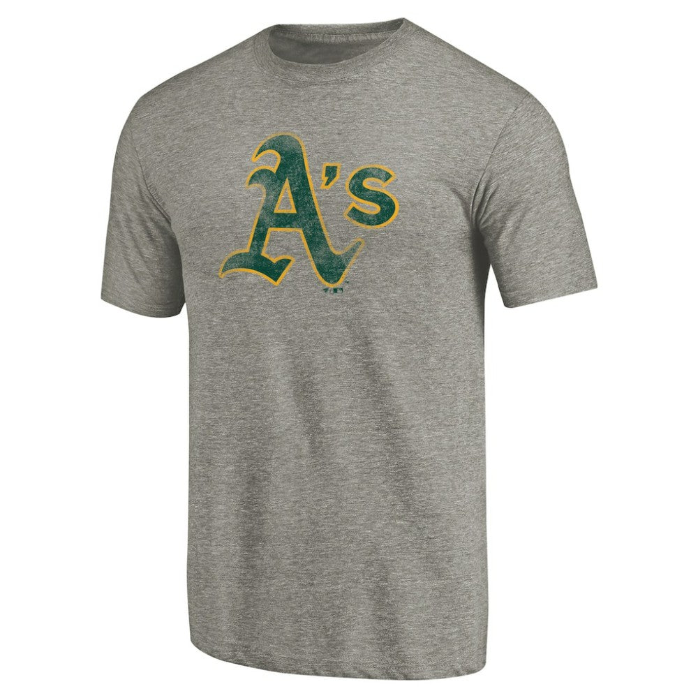 Athletics Distressed Team Tri-Blend T-Shirt Ash