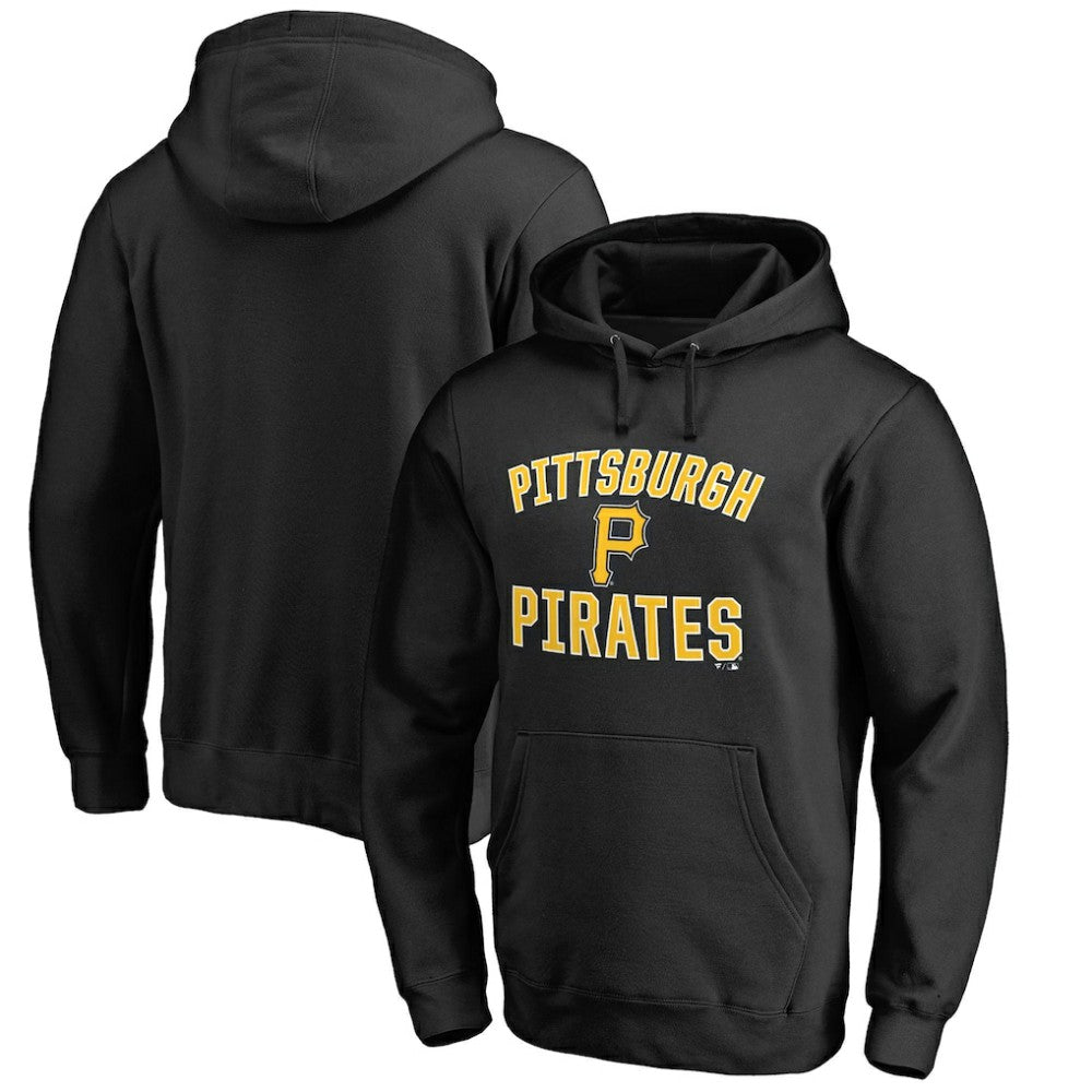 Pittsburgh Pirates Victory Arch Pullover Hoodie Black