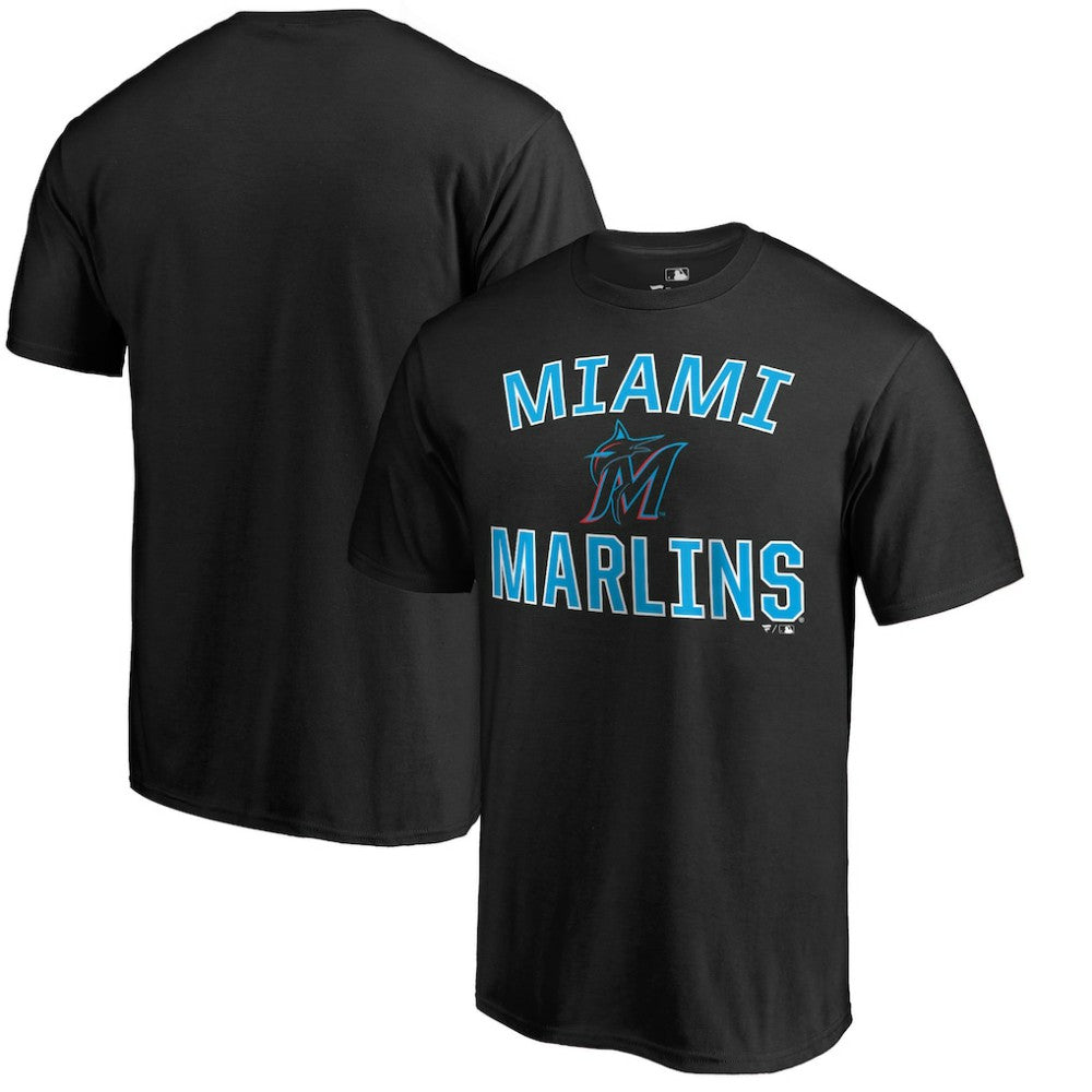 Miami Marlins Victory Arch T-Shirt Black