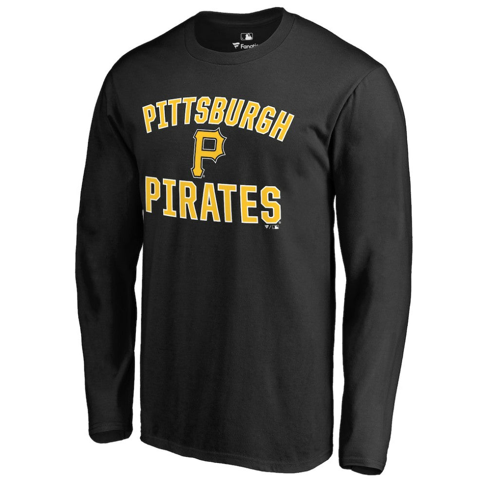 Pittsburgh Pirates Victory Arch Long Sleeve T-Shirt Black
