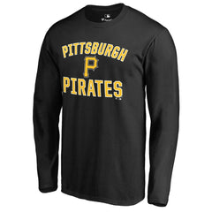 Pittsburgh Pirates Victory Arch Long Sleeve T-Shirt Black