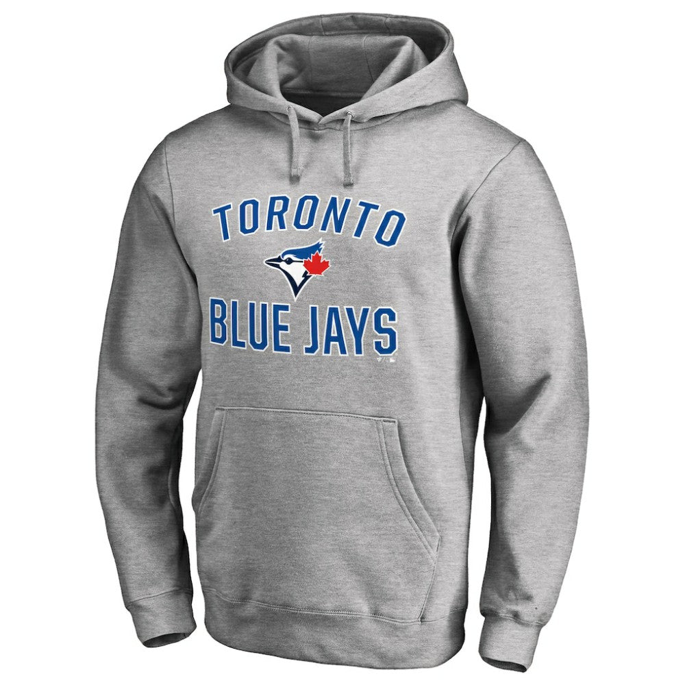 Toronto Blue Jays Victory Arch Pullover Hoodie Ash