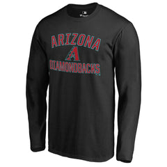 Arizona Diamondbacks Victory Arch Long Sleeve T-Shirt Black