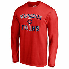 Minnesota Twins Victory Arch Long Sleeve T-Shirt Red