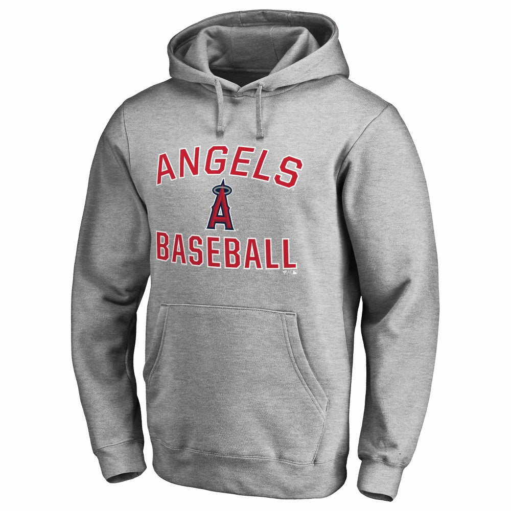 Los Angeles Angels Victory Arch Pullover Hoodie Ash
