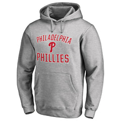 Philadelphia Phillies Victory Arch Pullover Hoodie Ash