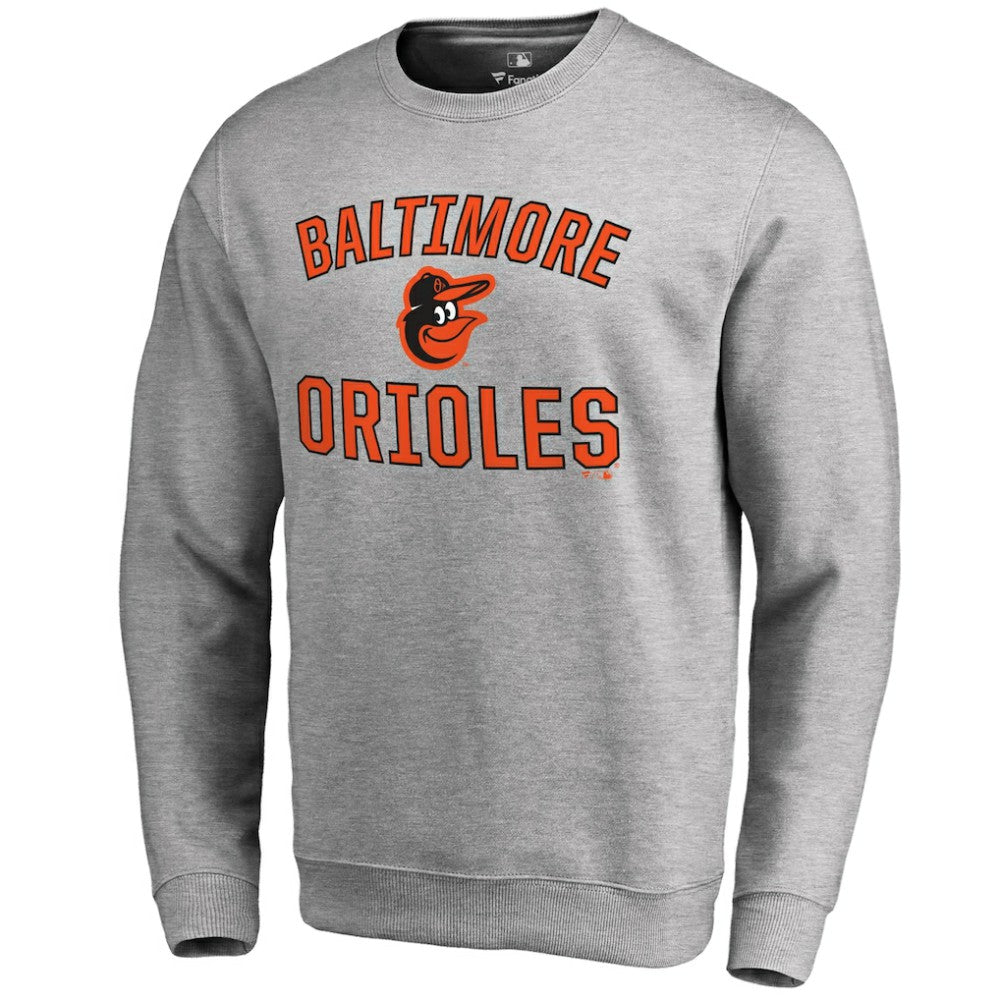 Baltimore Orioles Victory Arch Pullover Sweatshirt Ash