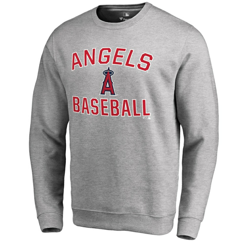 Los Angeles Angels Victory Arch Pullover Sweatshirt Ash