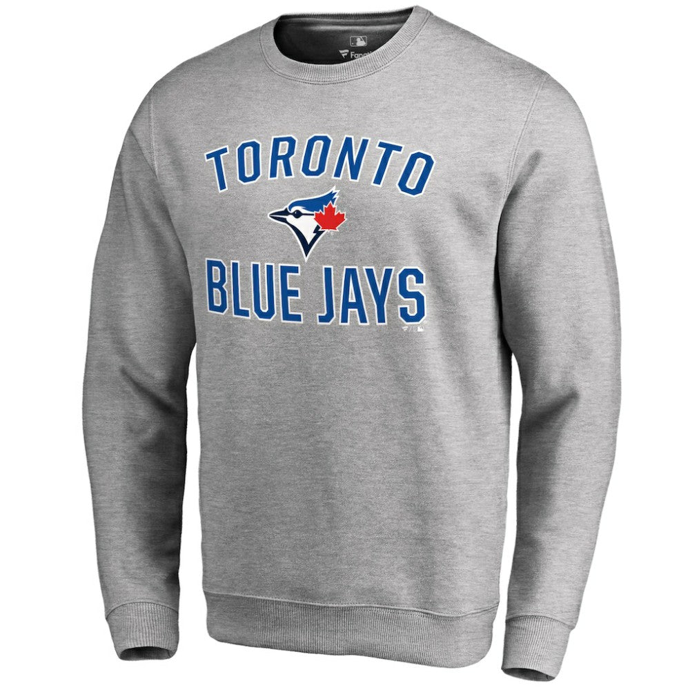 Toronto Blue Jays Victory Arch Pullover Sweatshirt Ash
