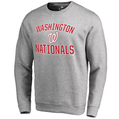Washington Nationals Victory Arch Pullover Sweatshirt Ash