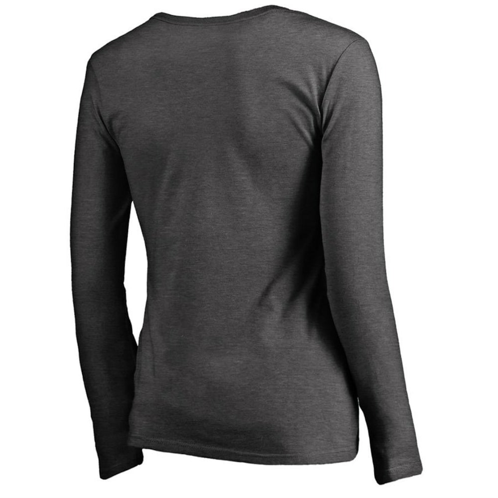 Jacksonville Jaguars Women's Team Logo Long Sleeve T-Shirt - Heathered Gray discount