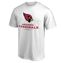 Arizona Cardinals Team Lockup T-Shirt - White discount