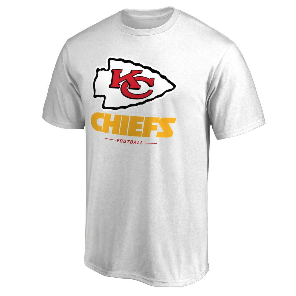 Kansas City Chiefs Team Lockup II T-Shirt - White sale