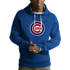 Chicago Cubs Antigua Victory Pullover Hoodie Royal