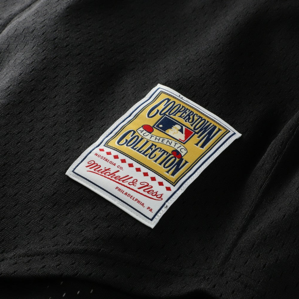 Randy Johnson Arizona Diamondbacks Cooperstown Collection Mesh Batting Practice Button-Up Jersey Black