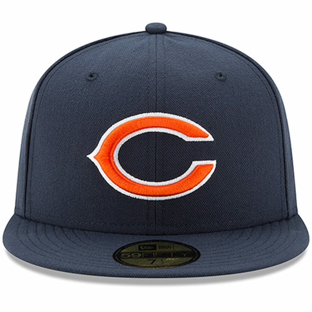 Chicago Bears New Era Omaha 59FIFTY Fitted Hat - Navy online