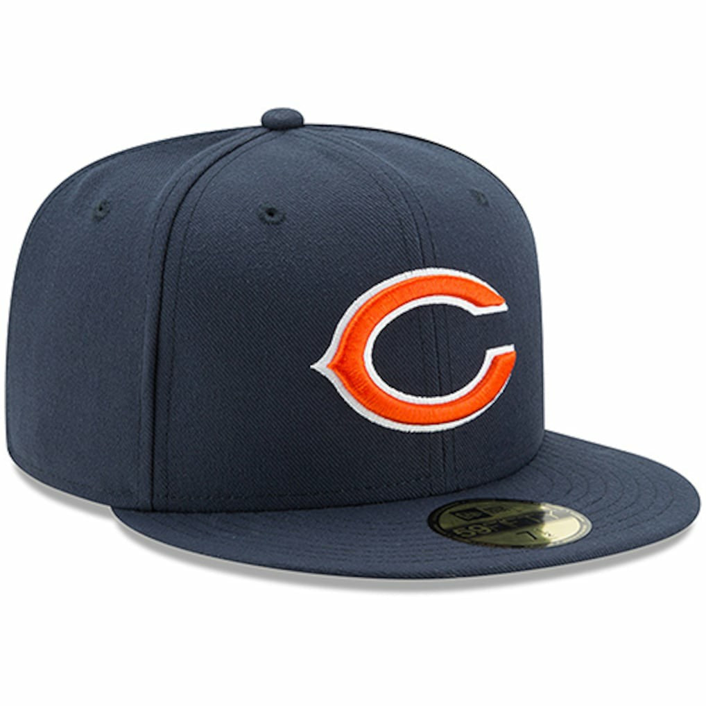 Chicago Bears New Era Omaha 59FIFTY Fitted Hat - Navy online