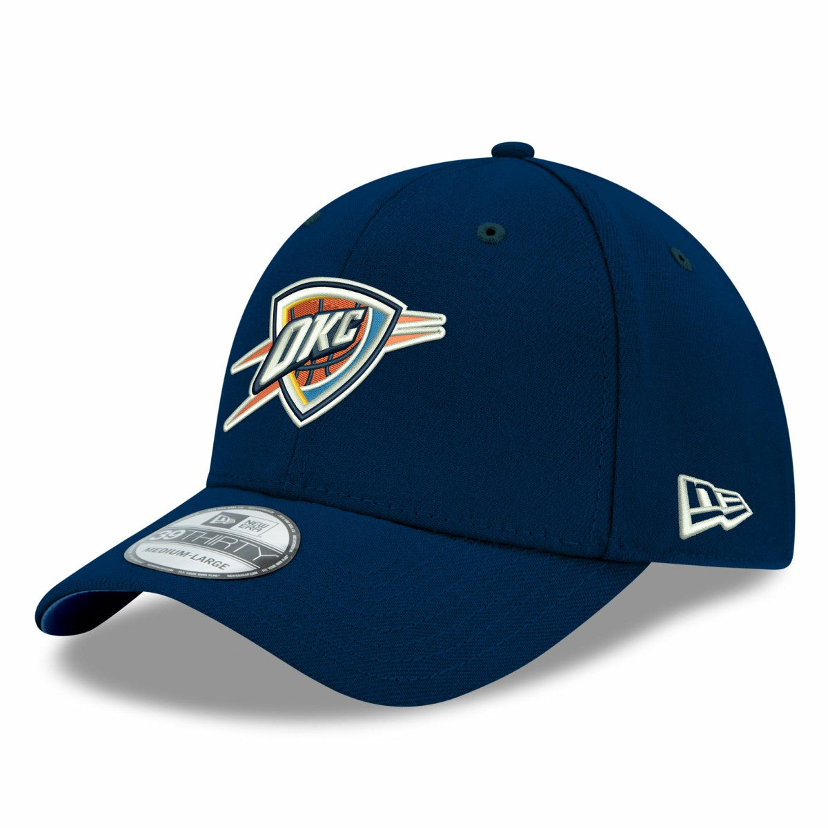 Oklahoma City Thunder Team Classic 39THIRTY Flex Hat - Navy shop