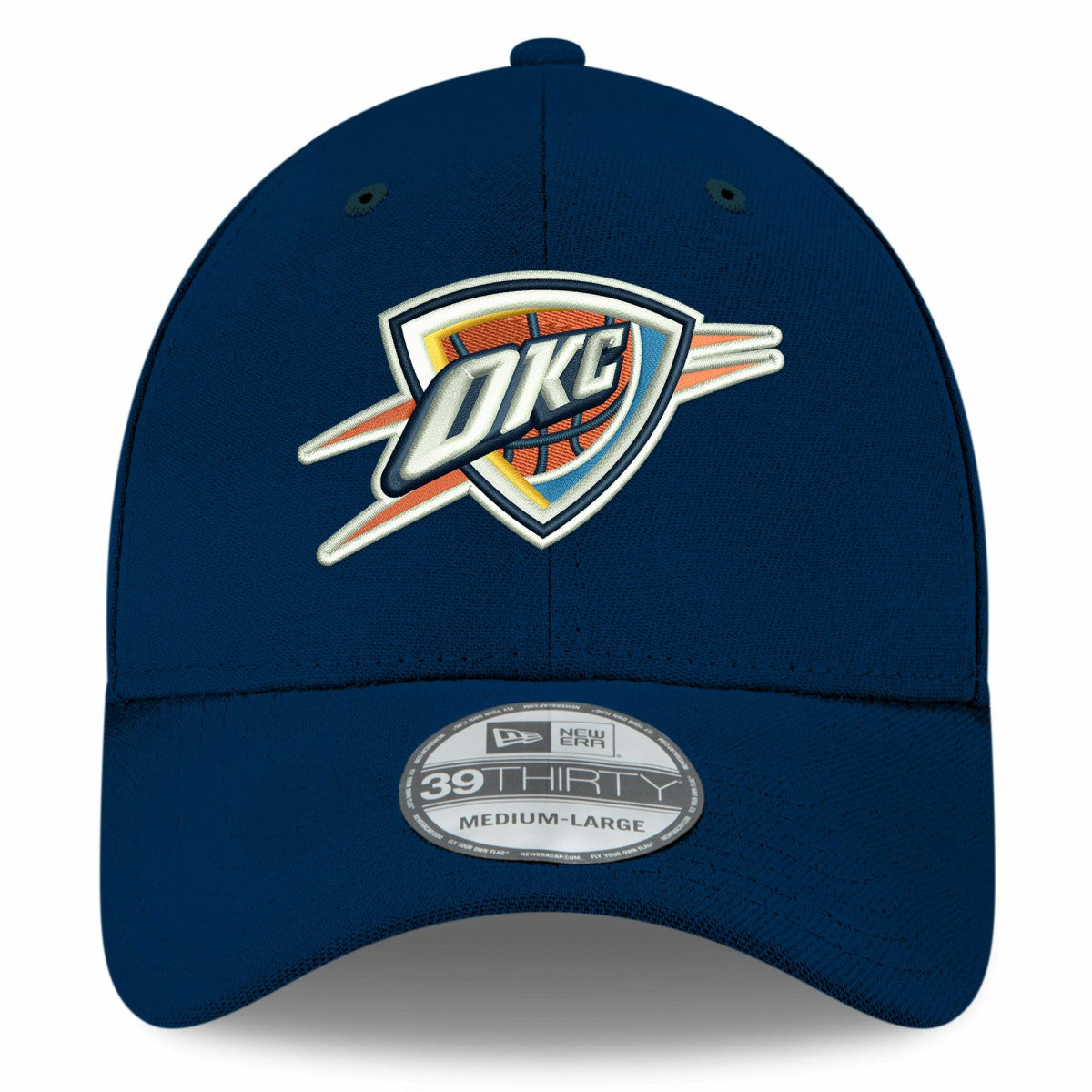 Oklahoma City Thunder Team Classic 39THIRTY Flex Hat - Navy shop