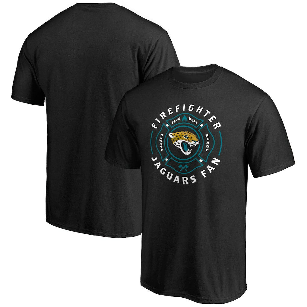 Jacksonville Jaguars Black Firefighter T-Shirt online