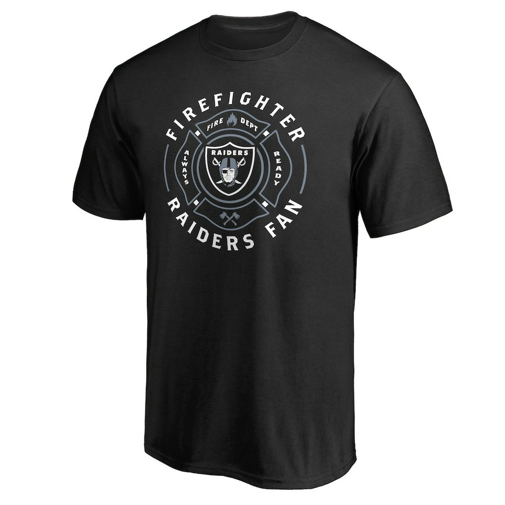 Las Vegas Raiders Black Firefighter T-Shirt online