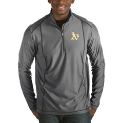 Athletics Antigua Tempo Half-Zip Pullover Jacket Heathered Charcoal