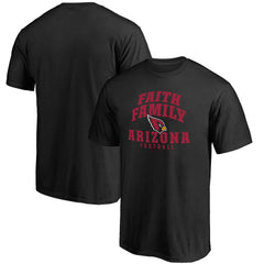 Arizona Cardinals Faith Family T-Shirt - Black discount