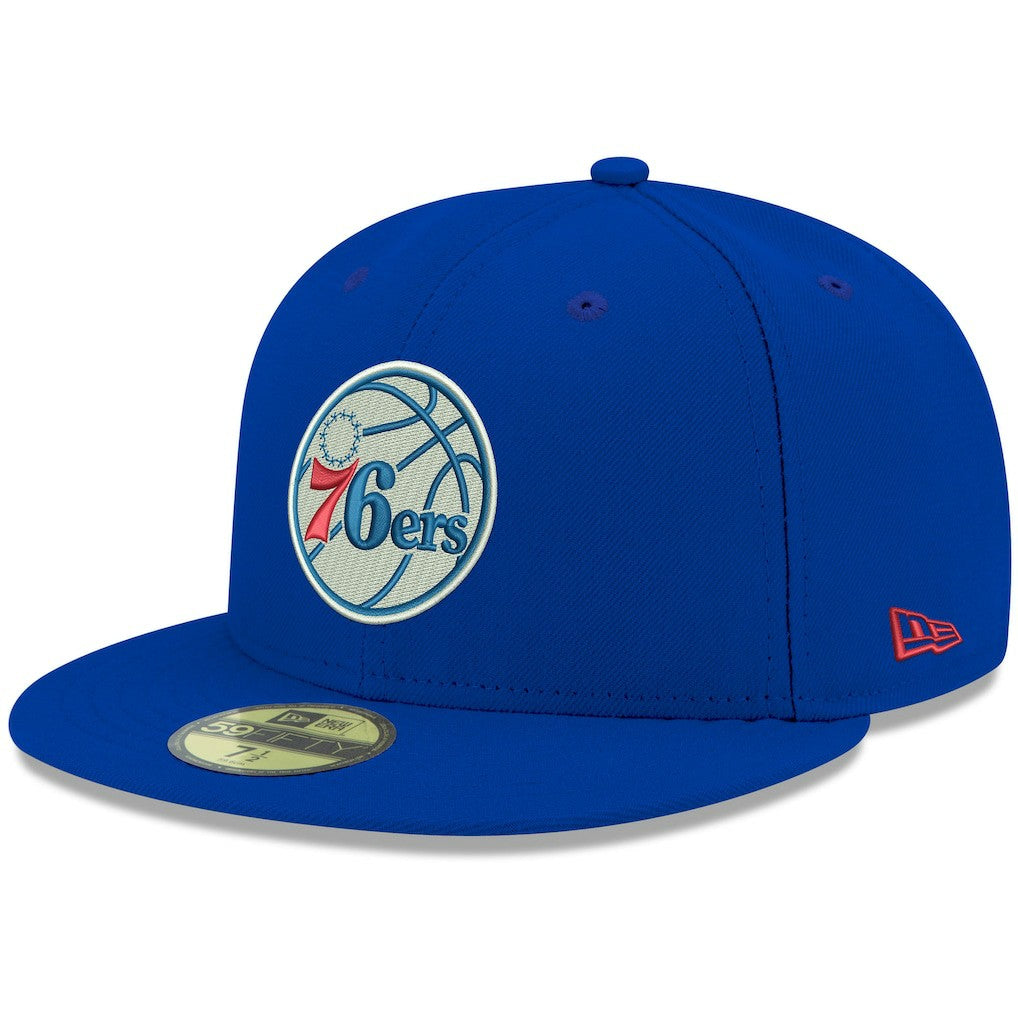 Philadelphia 76ers Team Color 59FIFTY Fitted Hat - Royal shop