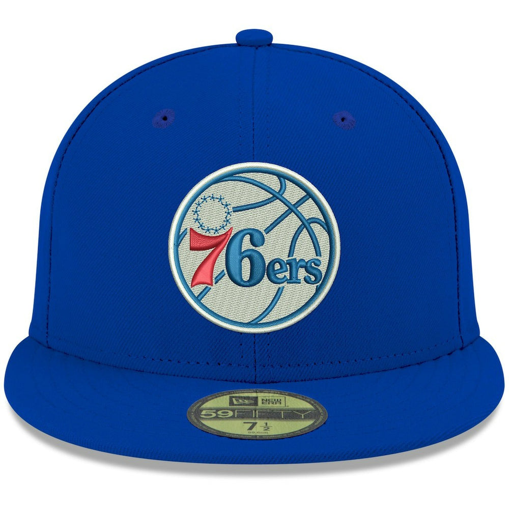 Philadelphia 76ers Team Color 59FIFTY Fitted Hat - Royal shop