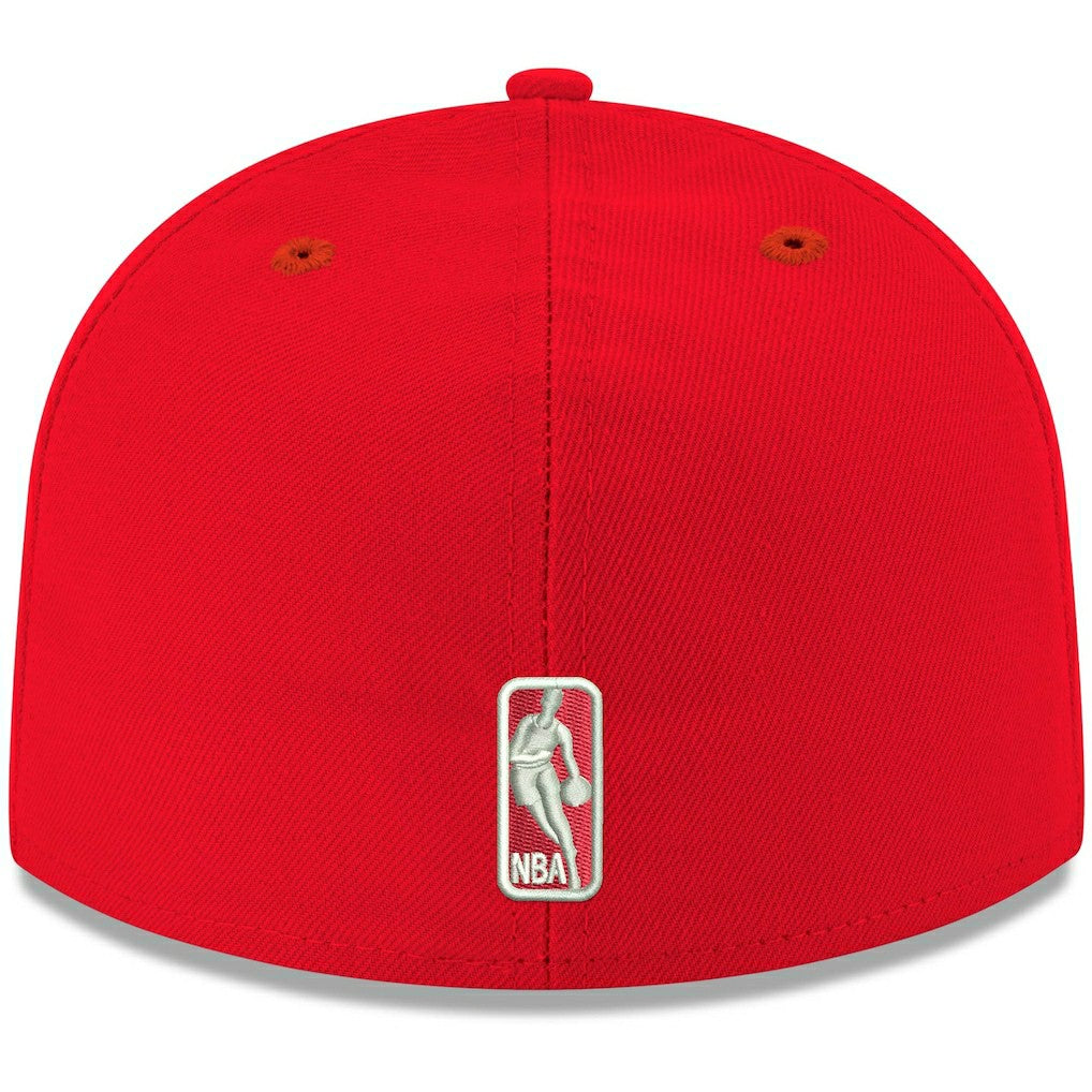 Atlanta Hawks Team Color 59FIFTY Fitted Hat - Red cheap