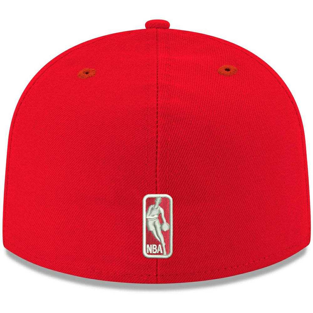 Atlanta Hawks Team Color 59FIFTY Fitted Hat - Red cheap