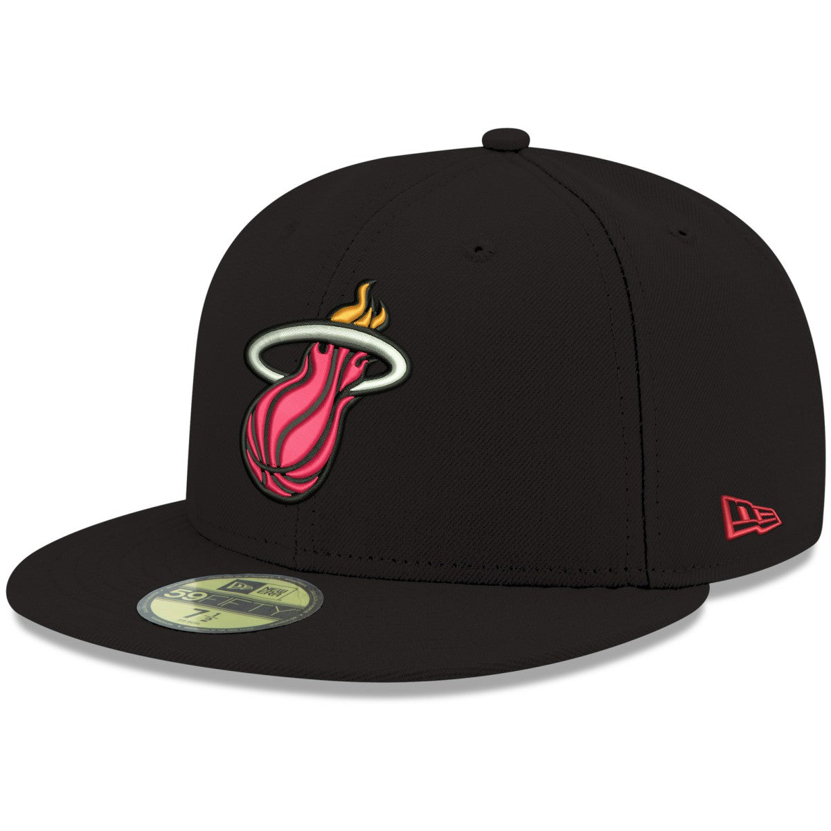 Miami Heat Team Color 59FIFTY Fitted Hat - Black shop